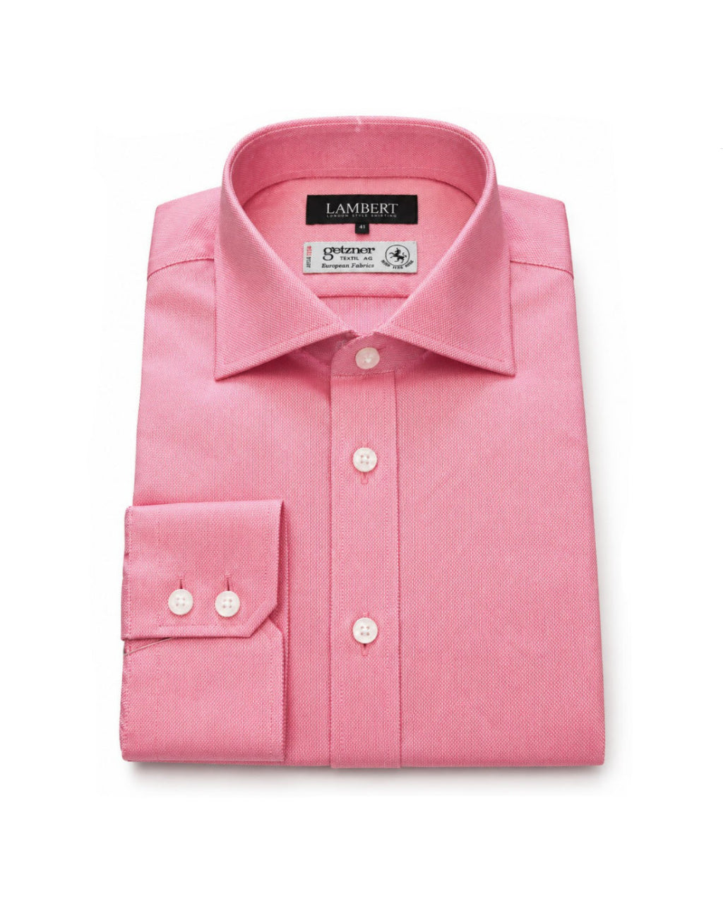 Чоловіча рожева сорочка Lambert Slim Fit