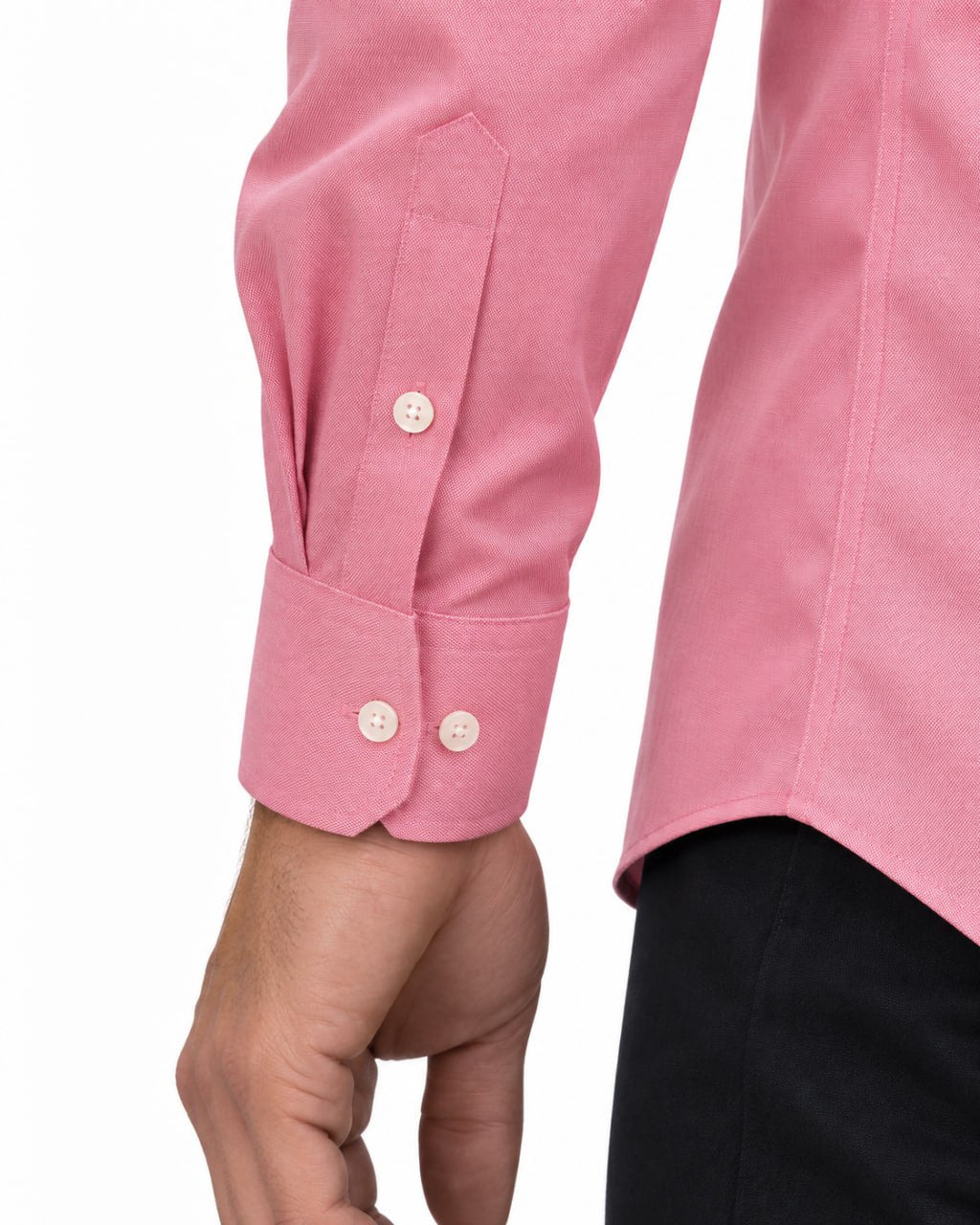 Чоловіча рожева сорочка Lambert Slim Fit